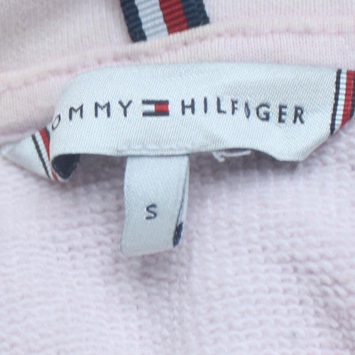 Tommy Hilfiger Womens Light Pink Pullover Hoodie Small