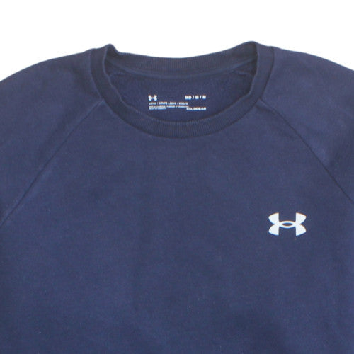 Under Armour Men's Blue Medium Crew Neck Pullover Sweatshirt