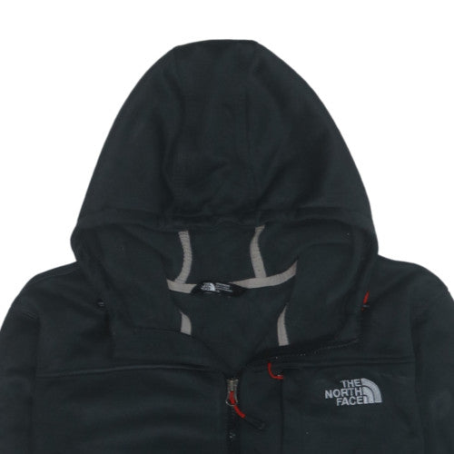 The North Face Men's Black Full Zip Fleece Hoodie Size L