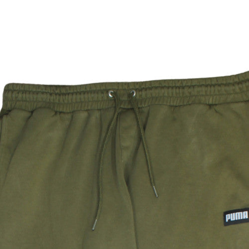 Puma Men's Green XL Jogger Sweatpants with Drawstring Waist