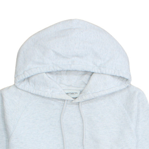 Carhartt Women Grey Small Pullover Hoodie Cotton Blend Casual