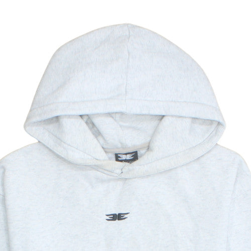 Elite Eleven Womens Grey XS Pullover Hoodie Cotton Blend Casual