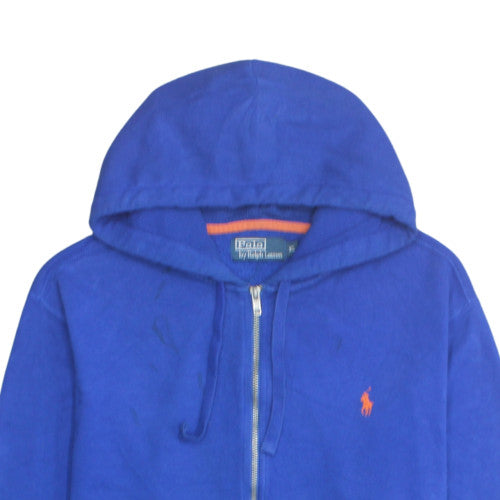 Polo Ralph Lauren Men’s Blue XL Full Zip Hoodie Sweatshirt