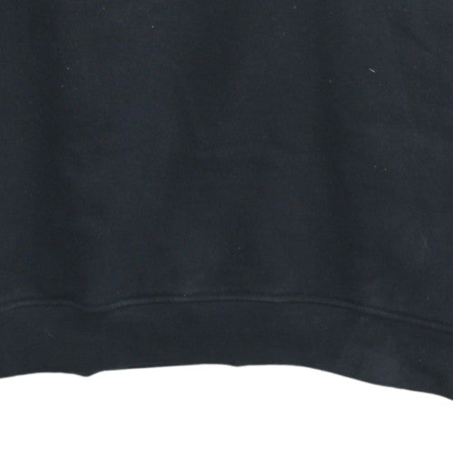 Adidas Womens Black Size 14 Crew Neck Pullover Sweatshirt