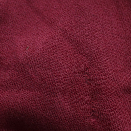 Nike Mens Red Full Zip Hoodie Size L Fleece Sweatshirt