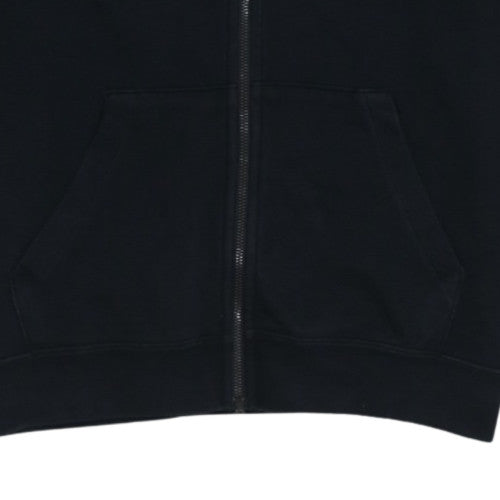 Nike Men's Black Full Zip Hoodie Sweatshirt M Cotton Blend