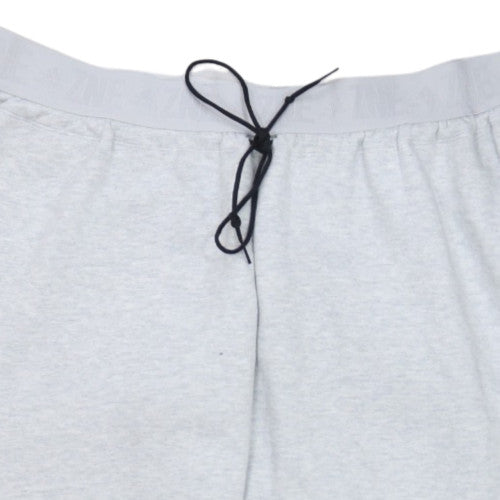 Adidas Women's Grey 3XL Jogger Trousers with Drawstring Waist