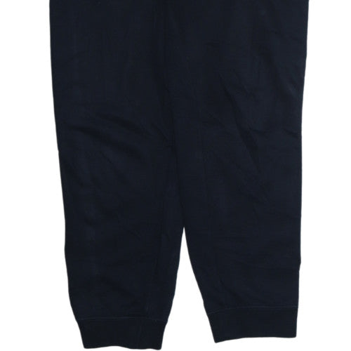 Nike Women's Black Jogger Trousers S Cotton Blend Logo Sportswear