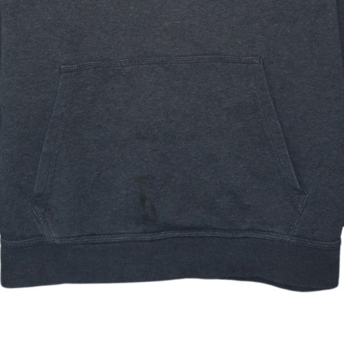 Nike Men's Grey Pullover Hoodie L Regular Fit Fleece Sportswear