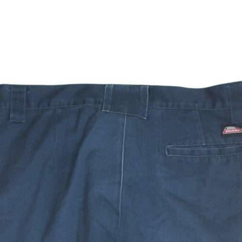 Dickies Men's Navy Cargo Work Trousers Size 36R Cotton Blend
