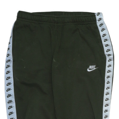 Nike Men's Green Logo Jogger Sweatpants M Regular Fit