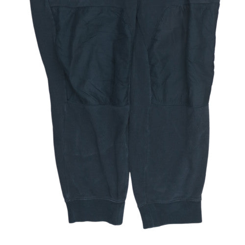 Nike Men's Black Jogger Sweatpants L Fleece Cuffed Tapered