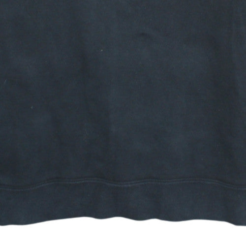 Nike Men's Black Half Zip Fleece Sweatshirt Size M