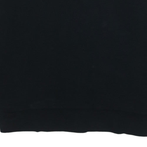 Adidas Men's Black Pullover Sweatshirt Size M Crew Neck Logo