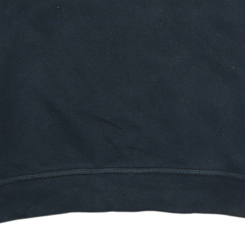Nike Men's Black Regular Fit Crew Neck Fleece Sweatshirt M