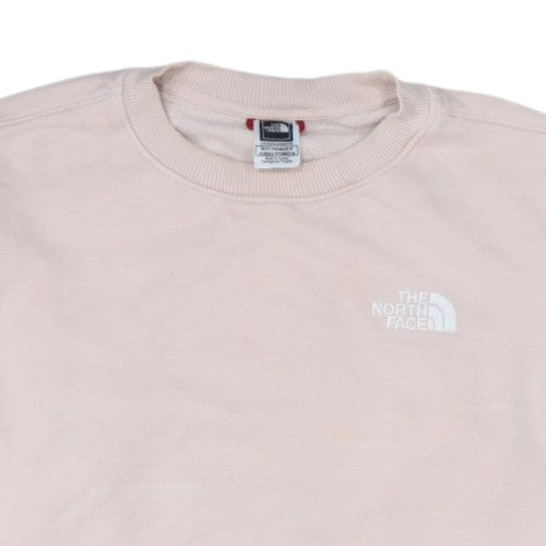 The North Face Unisex Beige M Crew Neck Fleece Sweatshirt