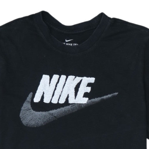 Nike Women's Black S Basic Short Sleeve Logo T-Shirt