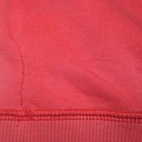 Adidas Womens Red Crew Neck Pullover Sweatshirt Size 14 Classic Fit