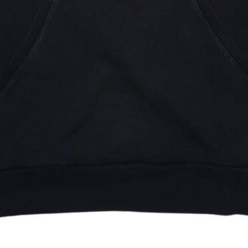 Le Coq Sportif Men's Black Pullover Hoodie L Logo Graphic Sweatshirt