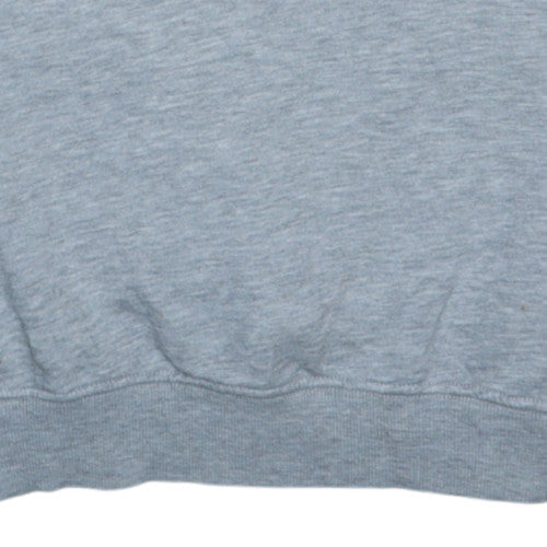 Fila Men's Grey Crew Neck Pullover Sweatshirt Size M