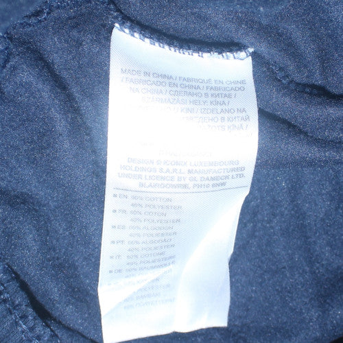 Umbro Men’s Blue Jogger Sweatpants M Regular Fit Elastic Waist