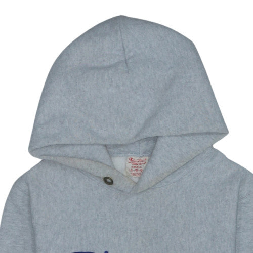 Champion Men's Grey Small Pullover Hoodie Reverse Weave Logo