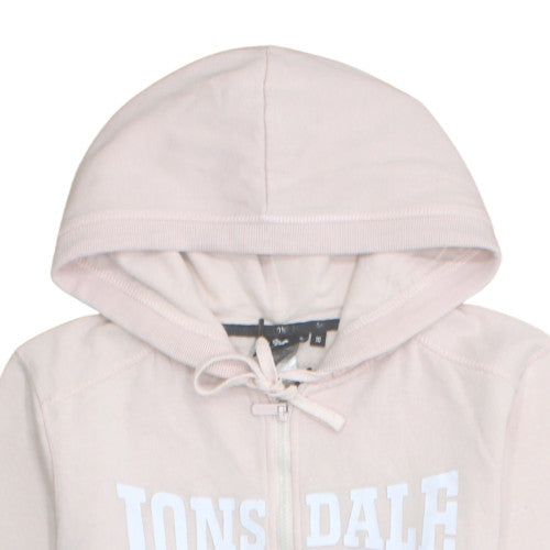 Lonsdale London Womens Beige Size 10 Full Zip Hoodie