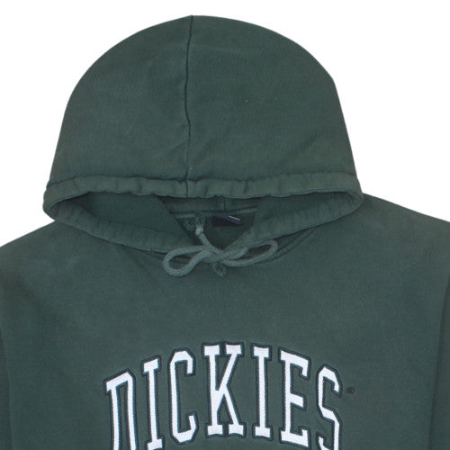 Dickies Men's Green XL Pullover Hoodie with Logo Print