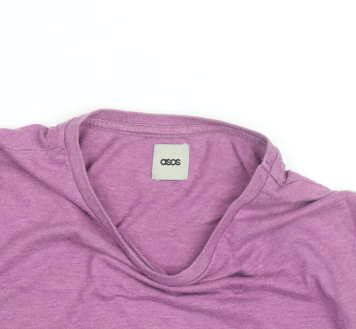 ASOS Men's Purple Crew Neck Short Sleeve T-Shirt Size M