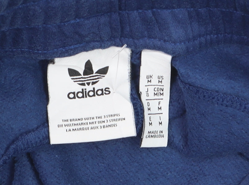 Adidas Men's Blue Jogger Tapered Track Pants Size M Activewear