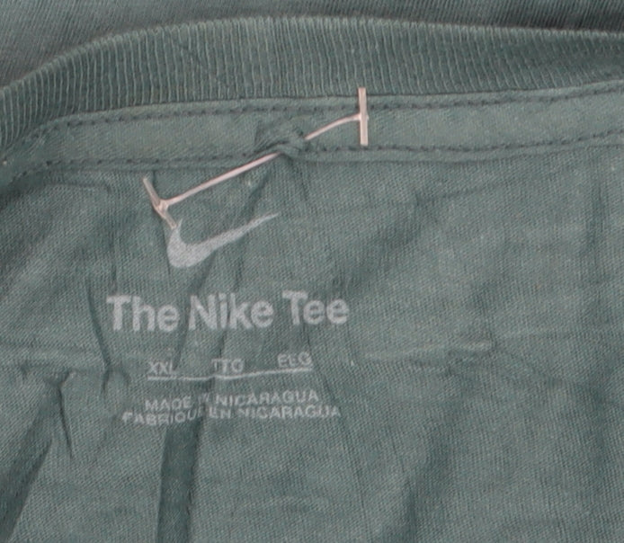 Nike Men's Green Eagles Graphic Short Sleeve T-Shirt XL
