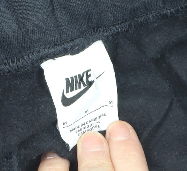 Nike Men's Black M Jogger Activewear Trousers with Side Stripe