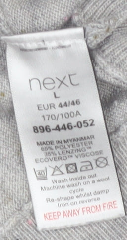 Next Men's Multicoloured V-Neck Pullover Jumper Size L
