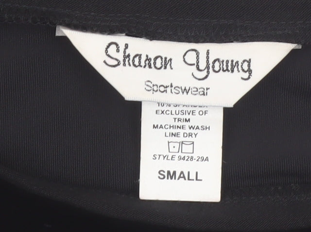 Sharon Young Women’s Black Velvet Long Sleeve Blouse Size S