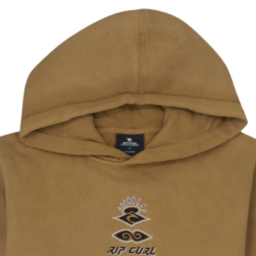 Rip Curl Womens Brown Size 14 Pullover Hoodie Cotton Blend