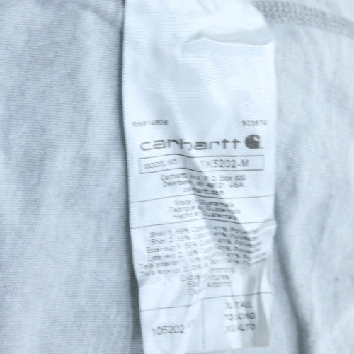 Carhartt Men's Grey Short Sleeve Regular Fit Crew Neck T-Shirt M