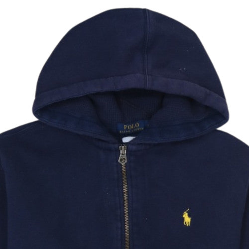 Ralph Lauren Men's Blue Full Zip Hooded Sweatshirt Size L