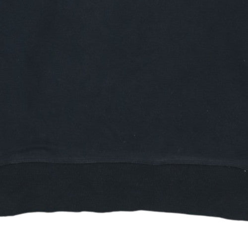 New Balance Men's Black Logo Sweatshirt L Pullover Fleece