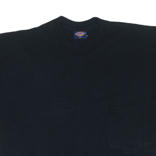 Dickies Men's Black 3XL Crew Neck Work T-Shirt Cotton Classic