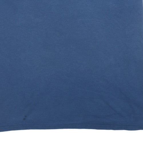 Champion Men's Blue XL Crew Neck Cotton T-Shirt