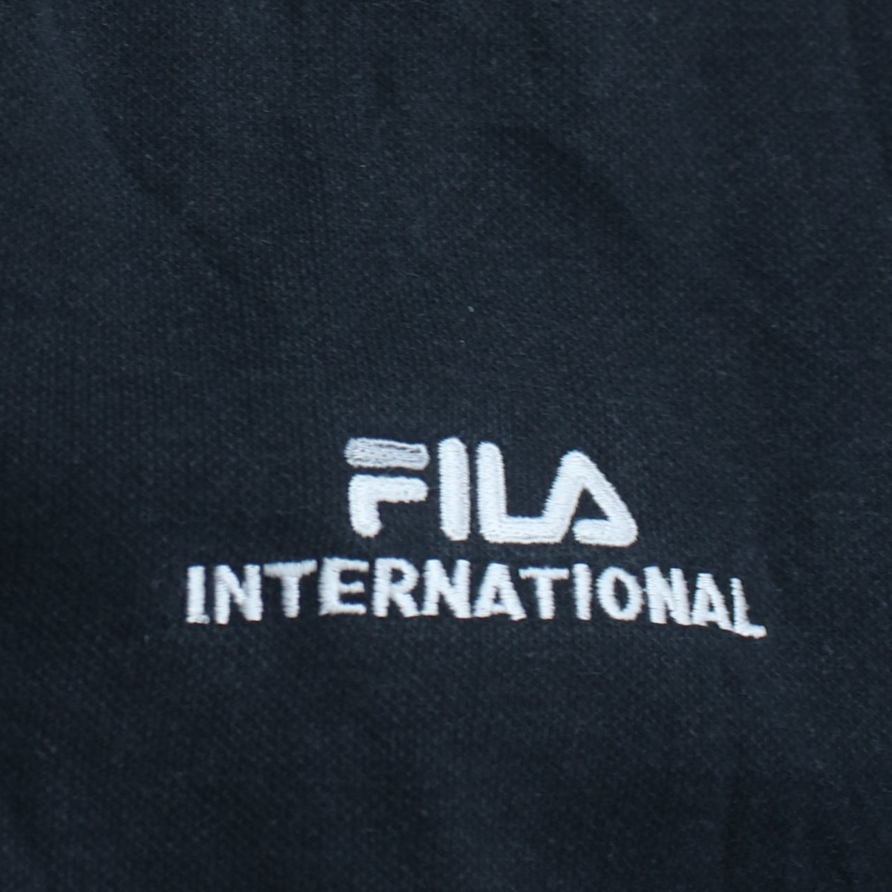 FILA International Black Cotton Crew Neck Women's Sweatshirt M