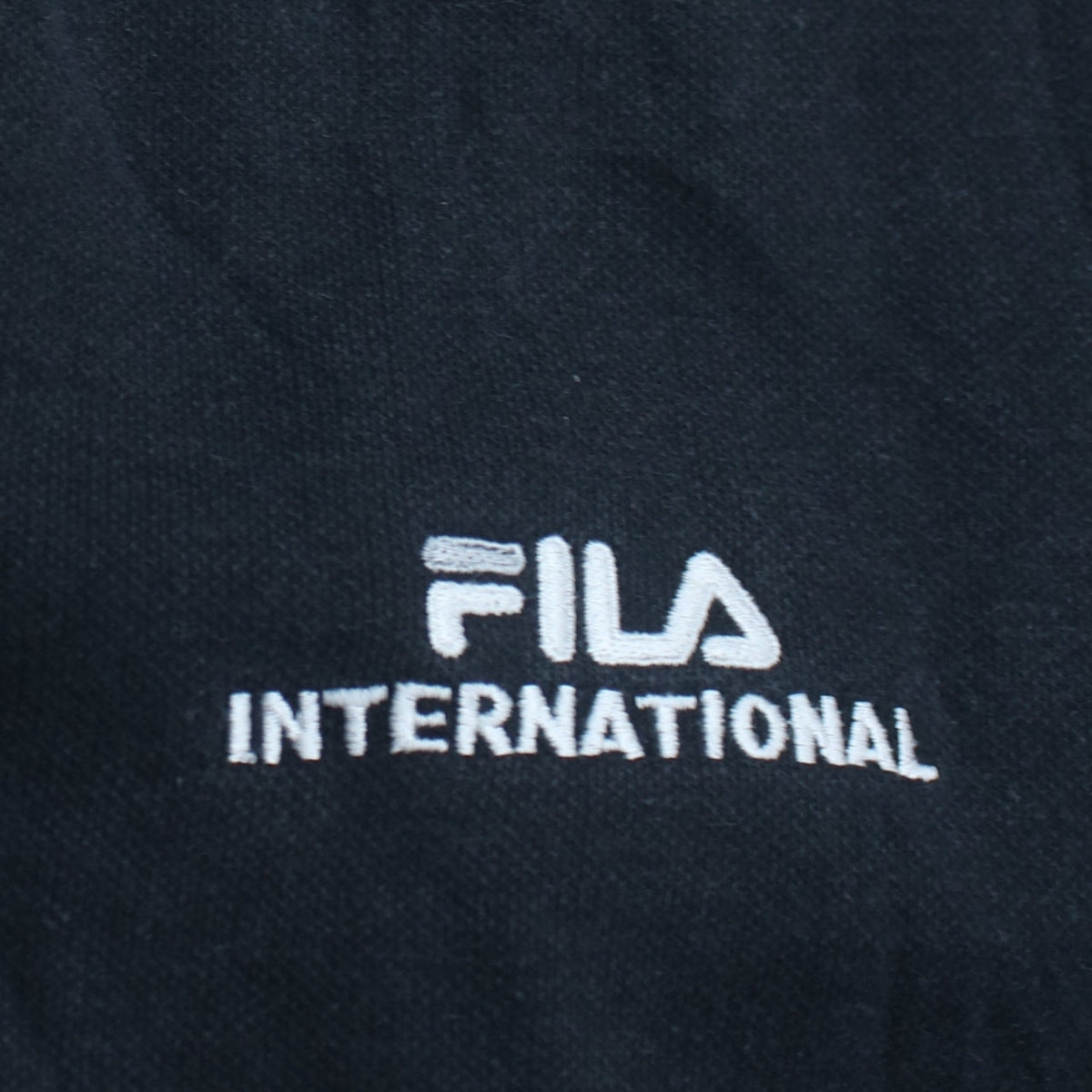 Fila International Black Cotton Crew Neck Women's Sweatshirt M