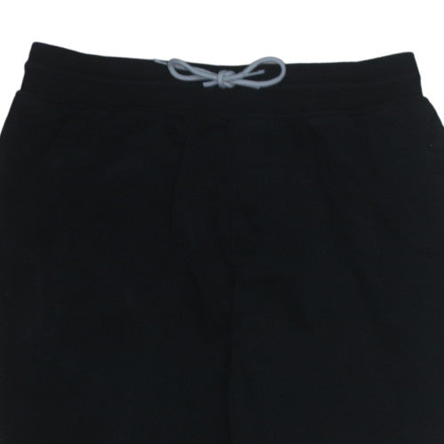 Tommy Jeans Men's Black Sweatpants L Logo Cuffed Tapered Fit