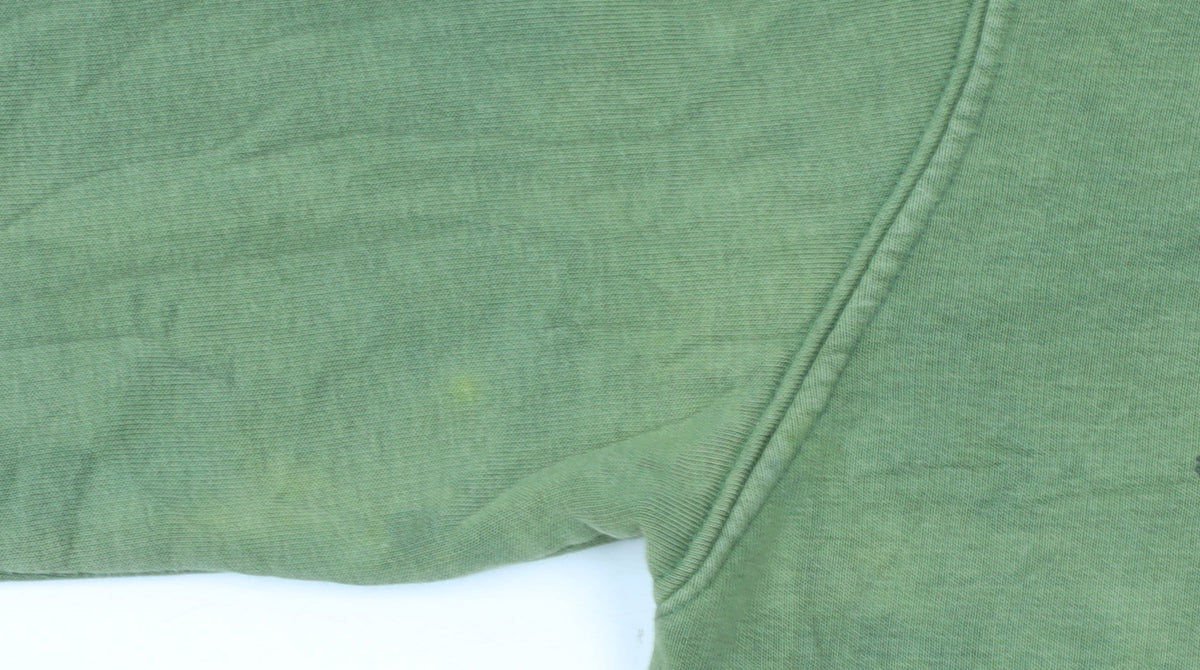 Topshop Women’s Green Air Force Graphic Pullover Sweatshirt Size M