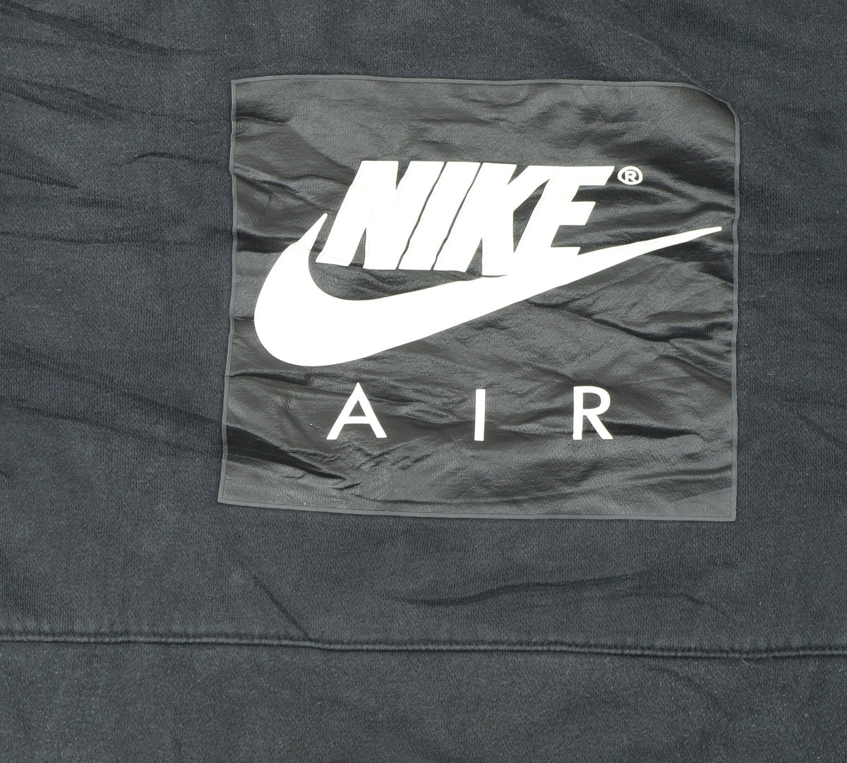 Nike Air Men's Black Small Pullover Sweatshirt Crew Neck Athletic Fleece