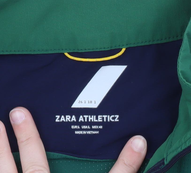 Zara Athleticz Men's Green Softshell Lightweight Bodywarmer L