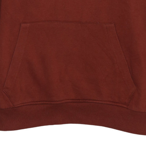 Fila Mens Brown Pullover Hoodie XL Regular Fit Logo Fleece