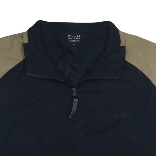 Scott Original Men's Navy Beige XL Full Zip Lightweight Jacket