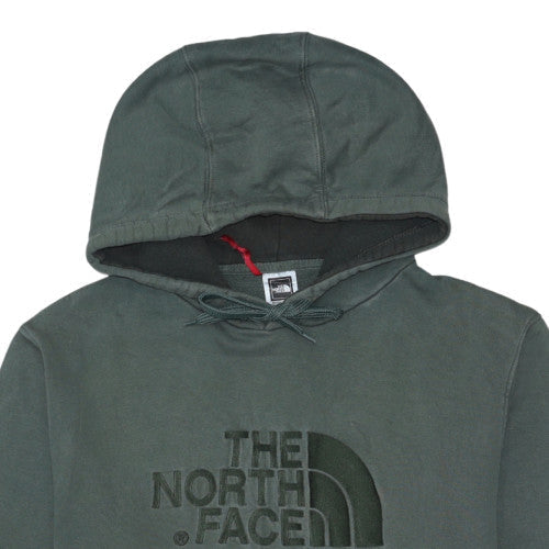 The North Face Men's Green Pullover Hoodie M Regular Fit