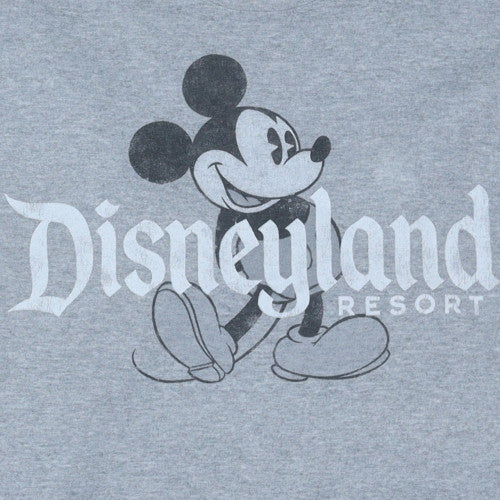 Disneyland Resort by Hanes Grey Mickey Mouse Womens L Sweatshirt